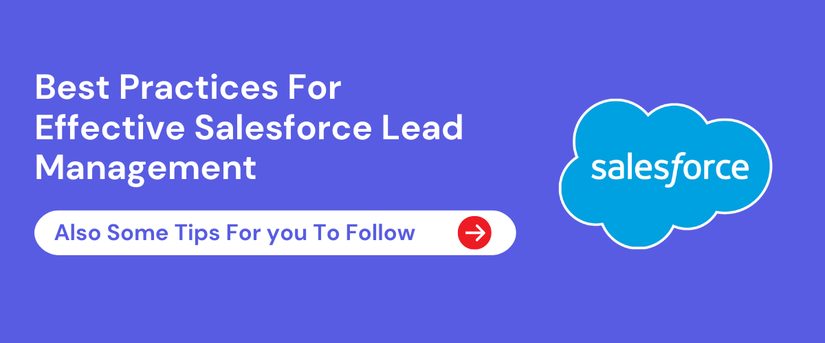 Best Practices For Effective Salesforce Lead Management