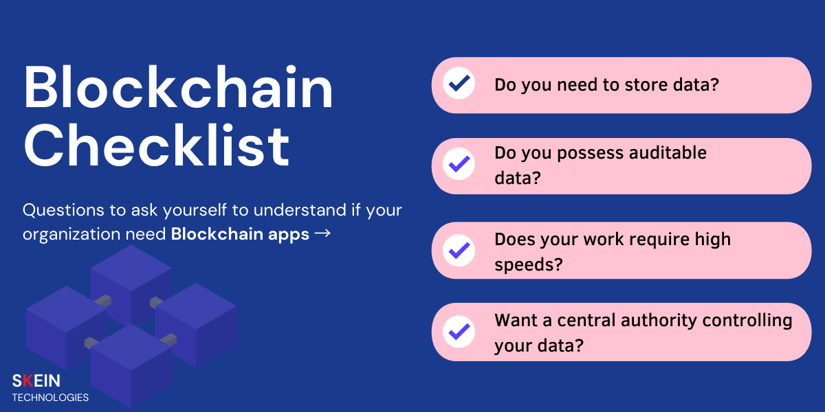 Blockchain Checklist