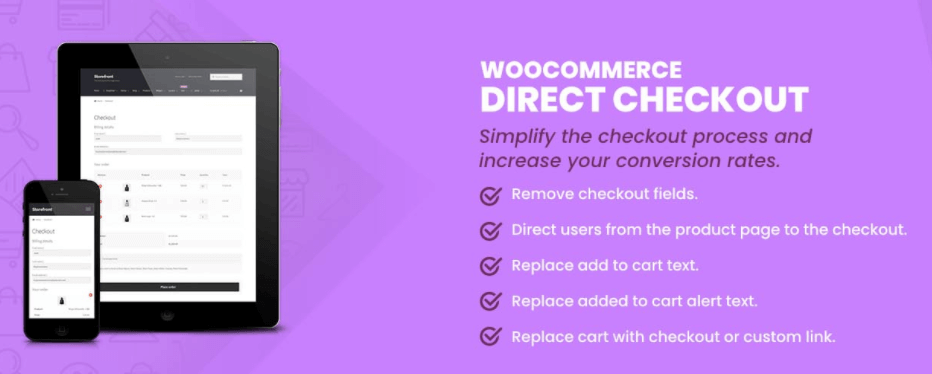 WooCommerce Direct Checkout